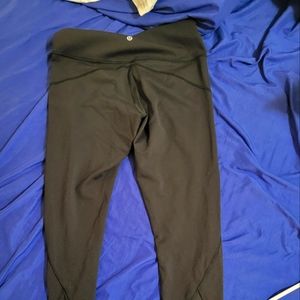 Lululemon wunderunder black legging